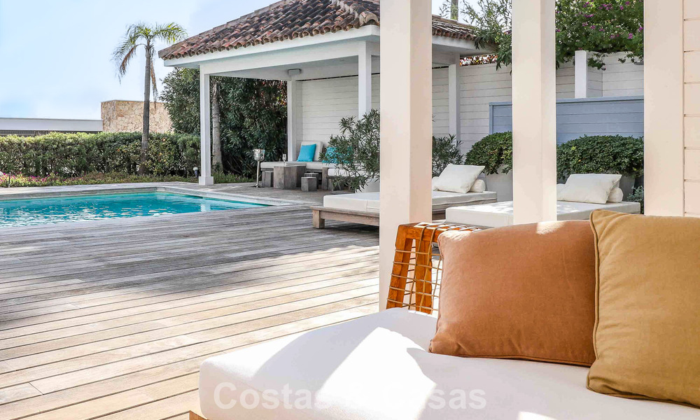 Ready to move in, Mediterranean single storey villa for sale, in a golf area of Benahavis - Marbella 780812