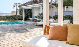 Ready to move in, Mediterranean single storey villa for sale, in a golf area of Benahavis - Marbella 780812 