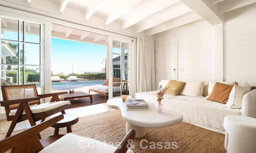 Ready to move in, Mediterranean single storey villa for sale, in a golf area of Benahavis - Marbella 780814