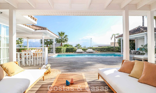 Ready to move in, Mediterranean single storey villa for sale, in a golf area of Benahavis - Marbella 780815 