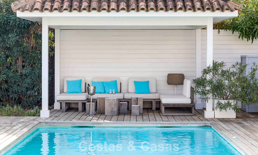 Ready to move in, Mediterranean single storey villa for sale, in a golf area of Benahavis - Marbella 780823