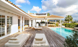 Ready to move in, Mediterranean single storey villa for sale, in a golf area of Benahavis - Marbella 780824 