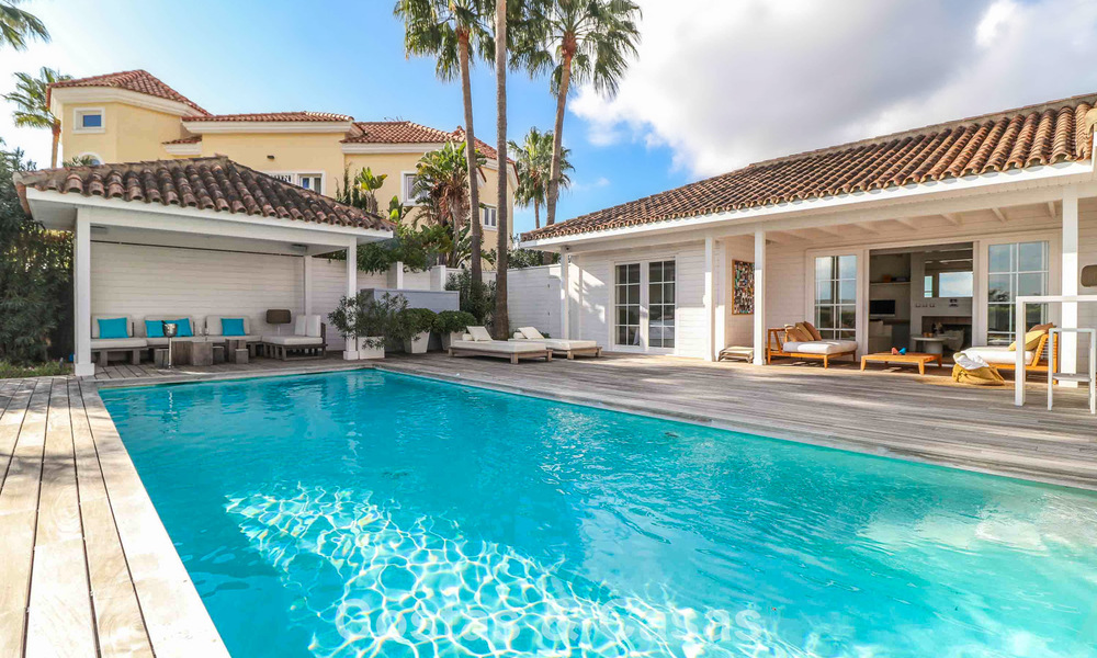 Ready to move in, Mediterranean single storey villa for sale, in a golf area of Benahavis - Marbella 780830