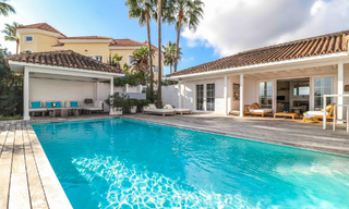 Ready to move in, Mediterranean single storey villa for sale, in a golf area of Benahavis - Marbella 780830 