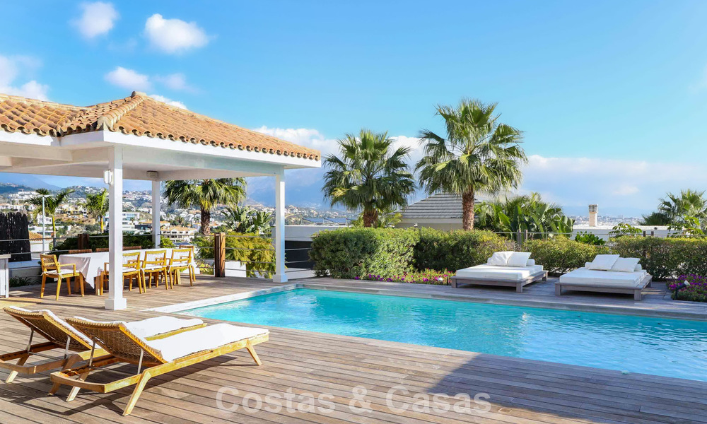 Ready to move in, Mediterranean single storey villa for sale, in a golf area of Benahavis - Marbella 780833