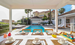 Ready to move in, Mediterranean single storey villa for sale, in a golf area of Benahavis - Marbella 780835 