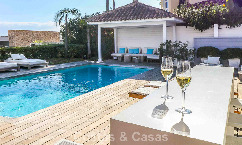Ready to move in, Mediterranean single storey villa for sale, in a golf area of Benahavis - Marbella 780843