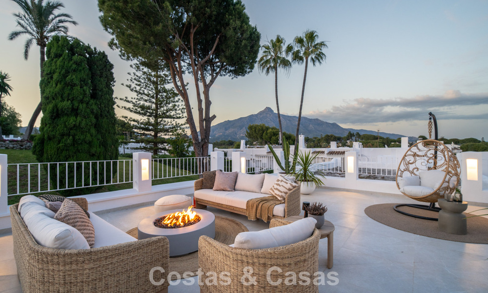 Charming renovated townhouse for sale in the popular golf enclave of Aloha Golf, in Nueva Andalucia, Marbella 780846