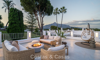 Charming renovated townhouse for sale in the popular golf enclave of Aloha Golf, in Nueva Andalucia, Marbella 780846 