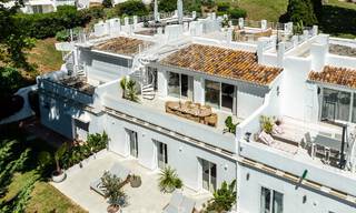 Charming renovated townhouse for sale in the popular golf enclave of Aloha Golf, in Nueva Andalucia, Marbella 780850 