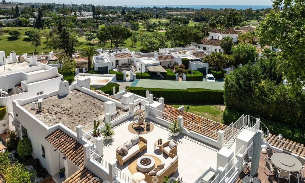 Charming renovated townhouse for sale in the popular golf enclave of Aloha Golf, in Nueva Andalucia, Marbella 780851