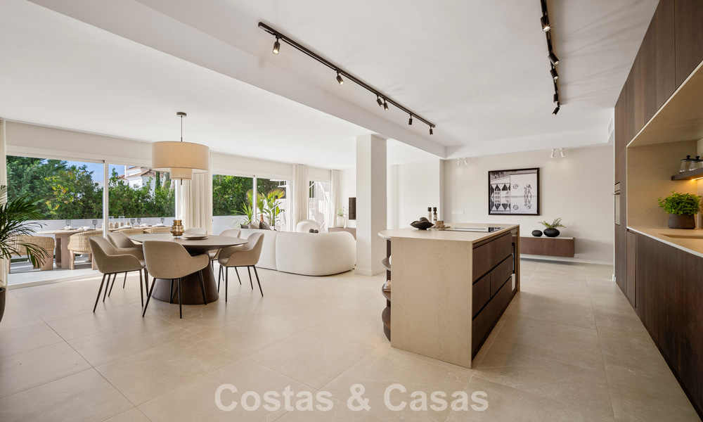 Charming renovated townhouse for sale in the popular golf enclave of Aloha Golf, in Nueva Andalucia, Marbella 780854