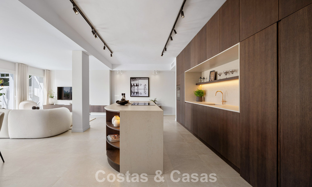 Charming renovated townhouse for sale in the popular golf enclave of Aloha Golf, in Nueva Andalucia, Marbella 780855