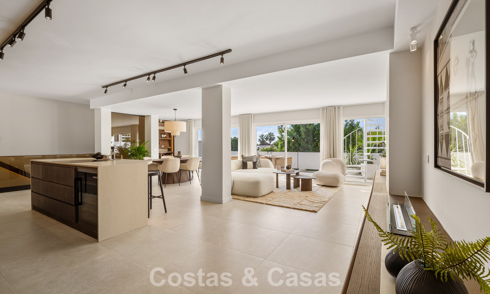 Charming renovated townhouse for sale in the popular golf enclave of Aloha Golf, in Nueva Andalucia, Marbella 780857
