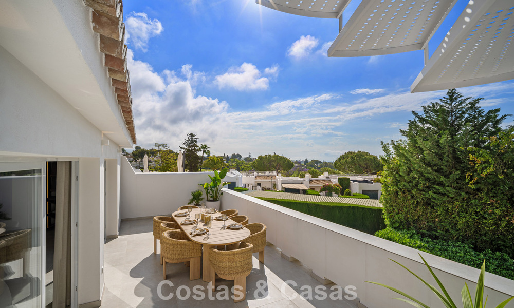 Charming renovated townhouse for sale in the popular golf enclave of Aloha Golf, in Nueva Andalucia, Marbella 780867
