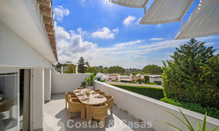 Charming renovated townhouse for sale in the popular golf enclave of Aloha Golf, in Nueva Andalucia, Marbella 780867 