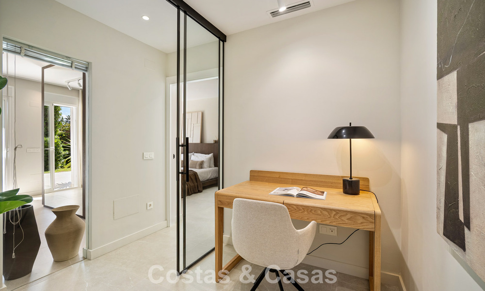 Charming renovated townhouse for sale in the popular golf enclave of Aloha Golf, in Nueva Andalucia, Marbella 780885