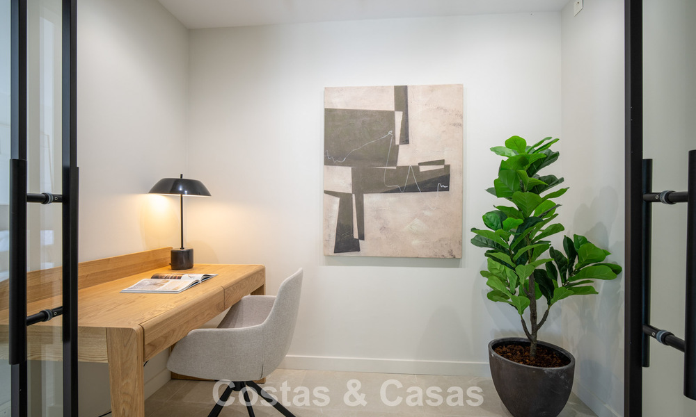 Charming renovated townhouse for sale in the popular golf enclave of Aloha Golf, in Nueva Andalucia, Marbella 780886