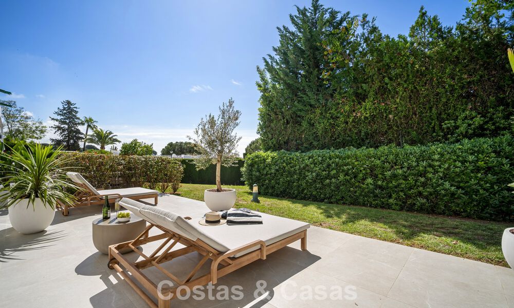 Charming renovated townhouse for sale in the popular golf enclave of Aloha Golf, in Nueva Andalucia, Marbella 780887