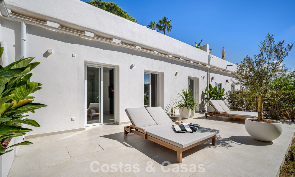 Charming renovated townhouse for sale in the popular golf enclave of Aloha Golf, in Nueva Andalucia, Marbella 780888