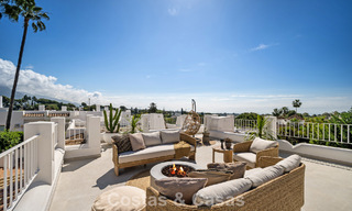 Charming renovated townhouse for sale in the popular golf enclave of Aloha Golf, in Nueva Andalucia, Marbella 780893 
