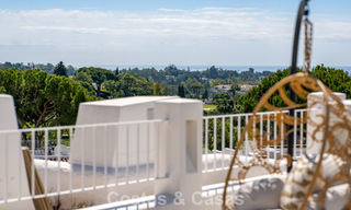 Charming renovated townhouse for sale in the popular golf enclave of Aloha Golf, in Nueva Andalucia, Marbella 780899 