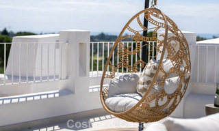 Charming renovated townhouse for sale in the popular golf enclave of Aloha Golf, in Nueva Andalucia, Marbella 780900 