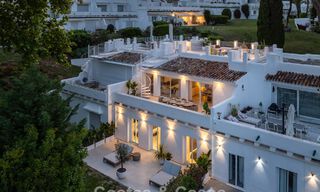 Charming renovated townhouse for sale in the popular golf enclave of Aloha Golf, in Nueva Andalucia, Marbella 780903 