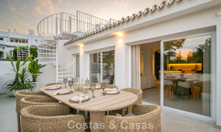 Charming renovated townhouse for sale in the popular golf enclave of Aloha Golf, in Nueva Andalucia, Marbella 780906 