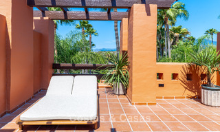 Luxurious renovated Mediterranean style townhouse for sale on Marbella’s Golden Mile 782946 