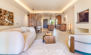 Luxurious renovated Mediterranean style townhouse for sale on Marbella’s Golden Mile 782957 