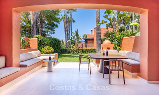 Luxurious renovated Mediterranean style townhouse for sale on Marbella’s Golden Mile 782963 