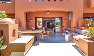 Luxurious renovated Mediterranean style townhouse for sale on Marbella’s Golden Mile 782966 