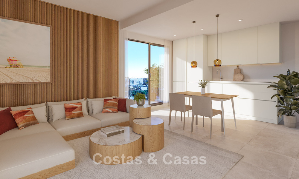 Off-plan, innovative loft-style apartments for sale, central to all amenities in Fuengirola, Costa del Sol 780769