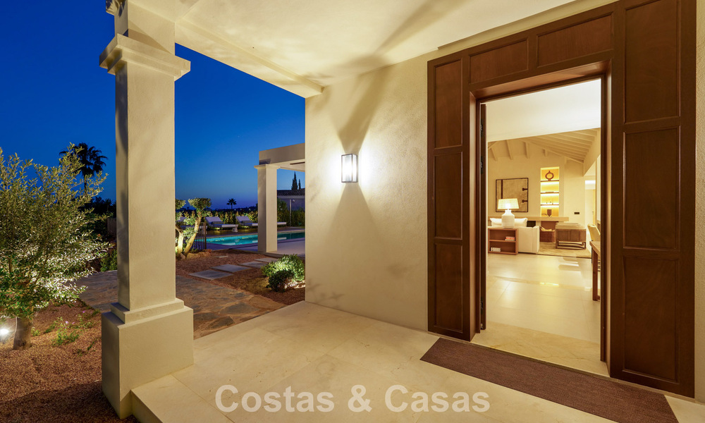 Move-in ready, single level luxury villa for sale in Nueva Andalucia’s Golf Valley, Marbella 780923