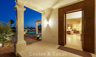 Move-in ready, single level luxury villa for sale in Nueva Andalucia’s Golf Valley, Marbella 780923 