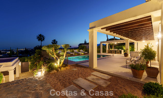 Move-in ready, single level luxury villa for sale in Nueva Andalucia’s Golf Valley, Marbella 780925 