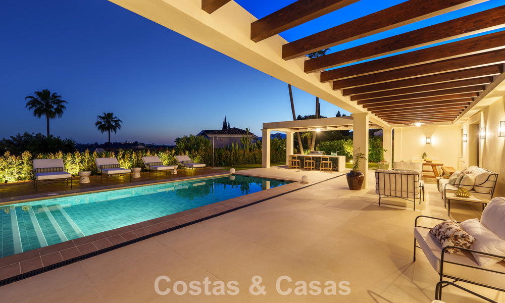 Move-in ready, single level luxury villa for sale in Nueva Andalucia’s Golf Valley, Marbella 780927