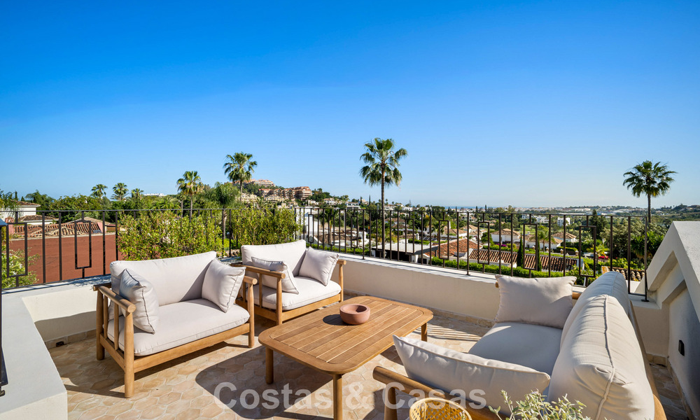 Move-in ready, single level luxury villa for sale in Nueva Andalucia’s Golf Valley, Marbella 780956