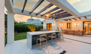 Move-in ready, single level luxury villa for sale in Nueva Andalucia’s Golf Valley, Marbella 781018 