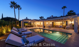 Move-in ready, single level luxury villa for sale in Nueva Andalucia’s Golf Valley, Marbella 781019 