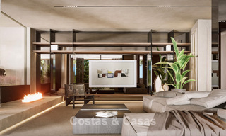Exclusive renovated villa with sophisticated architecture for sale in prestigious Nueva Andalucia, Marbella 781020 