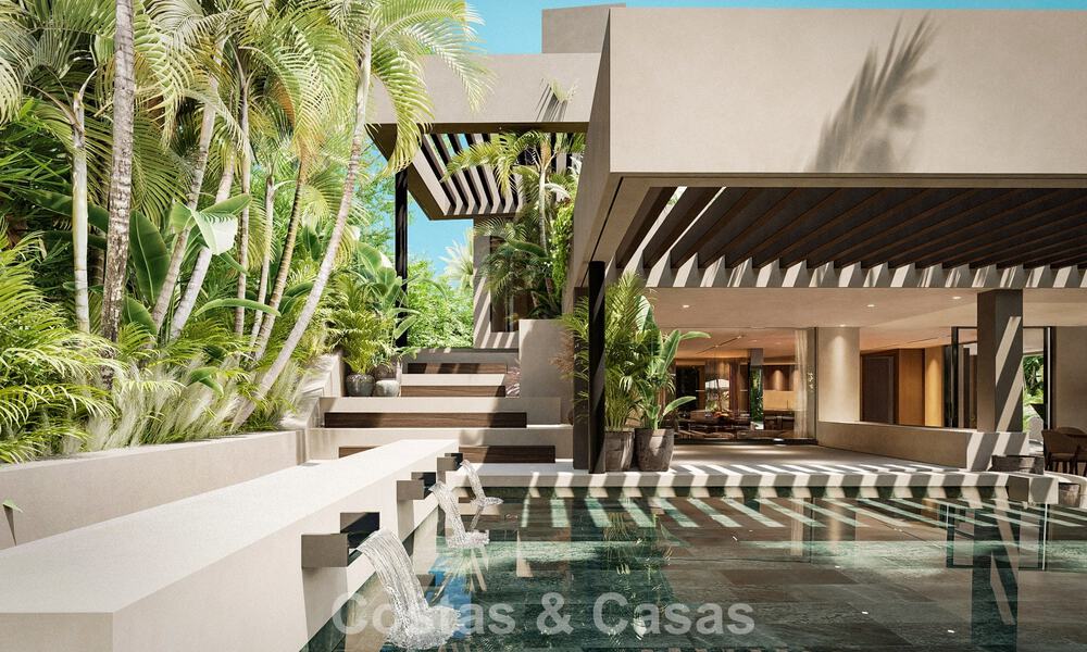 Exclusive renovated villa with sophisticated architecture for sale in prestigious Nueva Andalucia, Marbella 781025