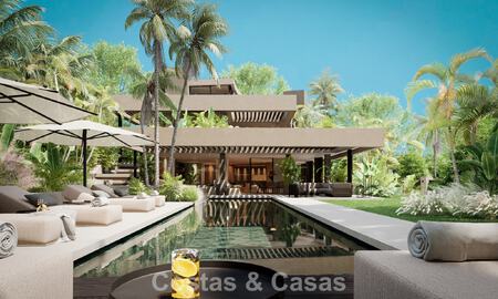 Exclusive renovated villa with sophisticated architecture for sale in prestigious Nueva Andalucia, Marbella 781028