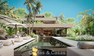 Exclusive renovated villa with sophisticated architecture for sale in prestigious Nueva Andalucia, Marbella 781028 