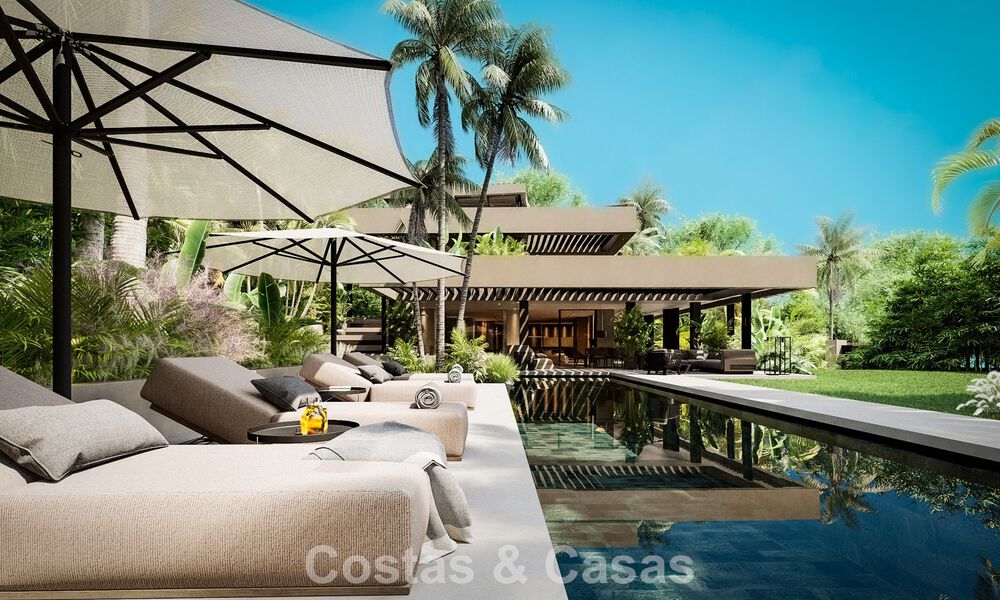 Exclusive renovated villa with sophisticated architecture for sale in prestigious Nueva Andalucia, Marbella 781029