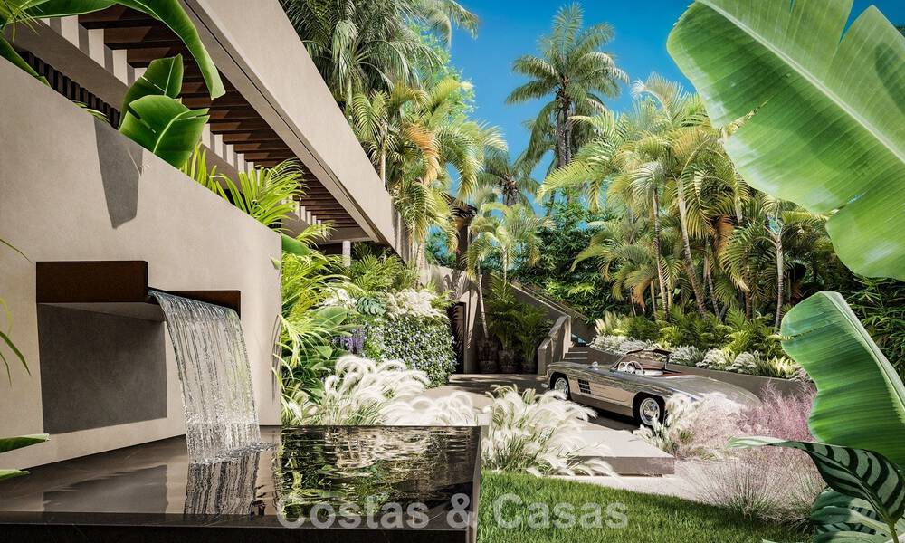 Exclusive renovated villa with sophisticated architecture for sale in prestigious Nueva Andalucia, Marbella 781031