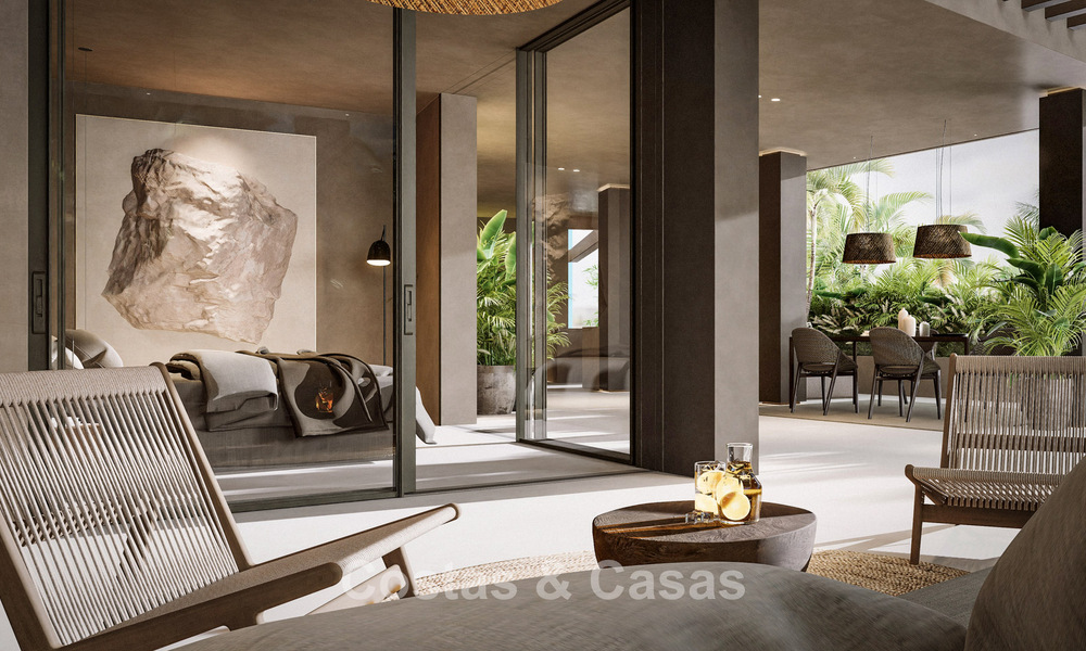 Exclusive renovated villa with sophisticated architecture for sale in prestigious Nueva Andalucia, Marbella 781033
