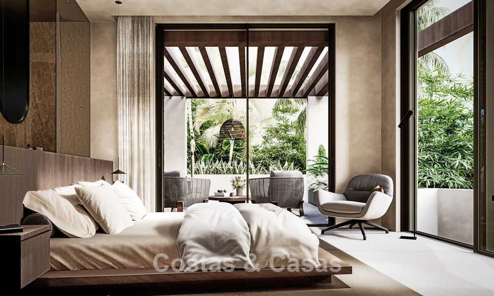 Exclusive renovated villa with sophisticated architecture for sale in prestigious Nueva Andalucia, Marbella 781038