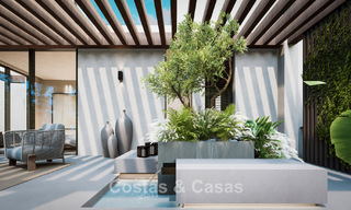 Exclusive renovated villa with sophisticated architecture for sale in prestigious Nueva Andalucia, Marbella 781041 